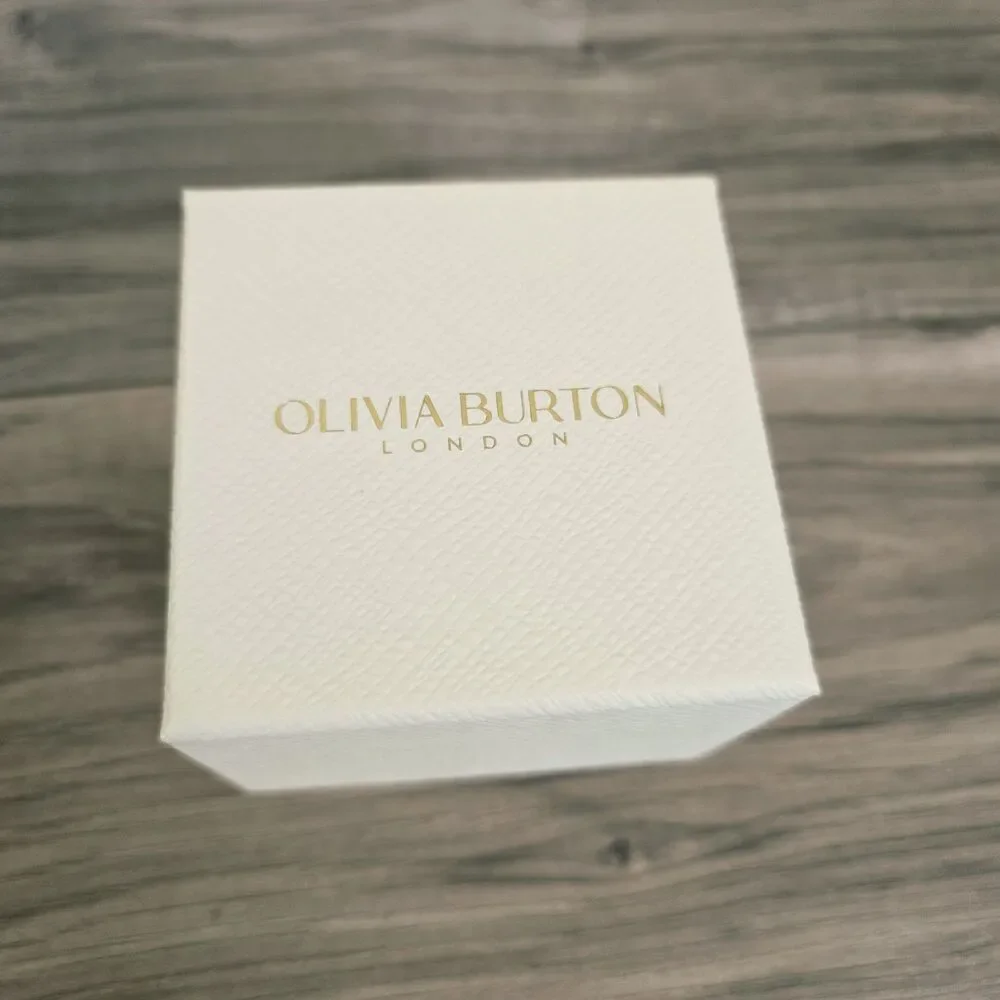 Olivia Burton Townhouse Quartz Gold-Tone Stainless Bracelet Rectangular Watch